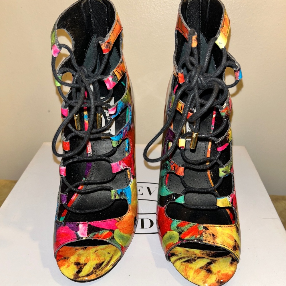 Steve Madden Multicolor Patent Gladiator (US 8.5) - Picture 2 of 9
